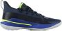 Under Armour Curry 7 Heren Schoenen Blue Textil Synthetisch Foot Locker - Thumbnail 5