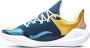 Under Armour Curry 11 Championship Mindset Basketbalschoenen Multicolor Heren - Thumbnail 4