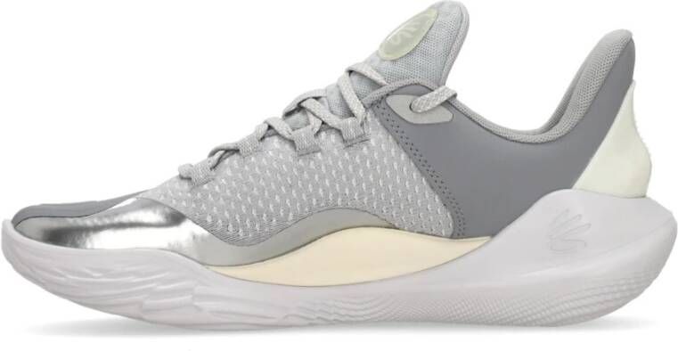 Under Armour Grijze Streetwear Curry 11 YW Schoenen Gray Heren