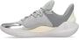 Under Armour Grijze Streetwear Curry 11 YW Schoenen Gray Heren - Thumbnail 4