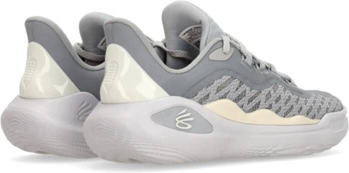 Under Armour Grijze Streetwear Curry 11 YW Schoenen Gray Heren