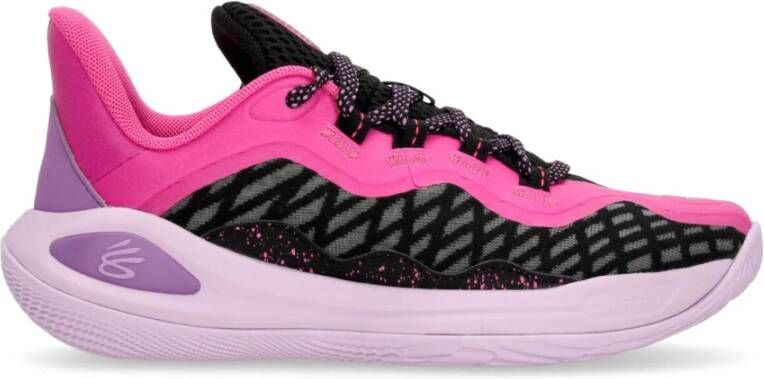 Under Armour Roze Violet Basketbalschoen Purple Heren