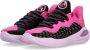 Under Armour Roze Violet Basketbalschoen Purple Heren - Thumbnail 5