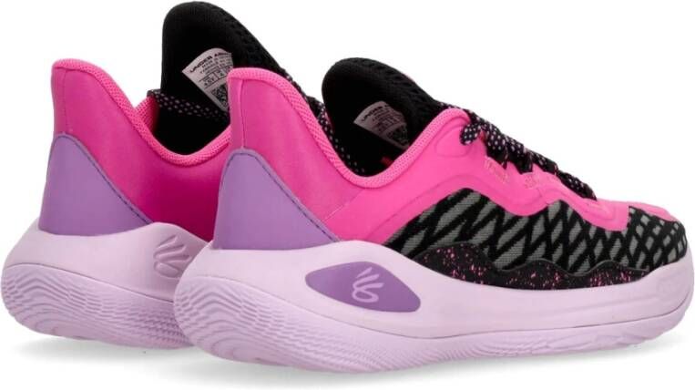 Under Armour Roze Violet Basketbalschoen Purple Heren