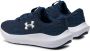 Under Armour Sneakers Samenstelling voor Mannen en Vrouwen Sneakers Samenstelling: Unisex Sportschoenen Blue Black White Heren - Thumbnail 24