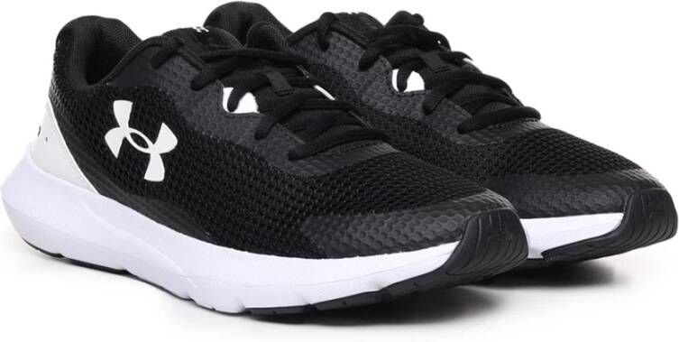 Under Armour Zwarte Sneakers met 98% Katoen Black Heren