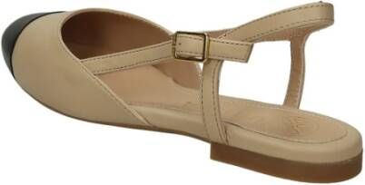 Unisa Elegante Slingback Schoenen voor Vrouwen Beige Dames