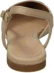 Unisa Elegante Slingback Schoenen voor Vrouwen Beige Dames