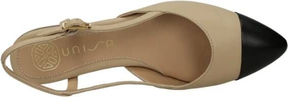 Unisa Elegante Slingback Schoenen voor Vrouwen Beige Dames