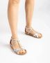 Unisa Flat Sandals Gray Dames - Thumbnail 2