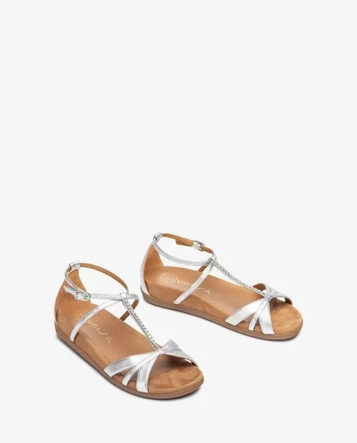 Unisa Flat Sandals Gray Dames