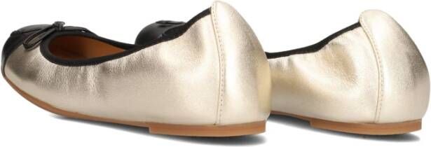 Unisa Zilveren Ballerina's met Strik Gray Dames