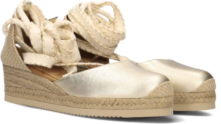 Unisa Gouden Chaplin Espadrilles Yellow Dames