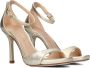 Unisa Pumps Stiletto Dames Damesschoenen Leer Sleehak hoogte Yasu met Goud - Thumbnail 4