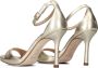 Unisa Pumps Stiletto Dames Damesschoenen Leer Sleehak hoogte Yasu met Goud - Thumbnail 5