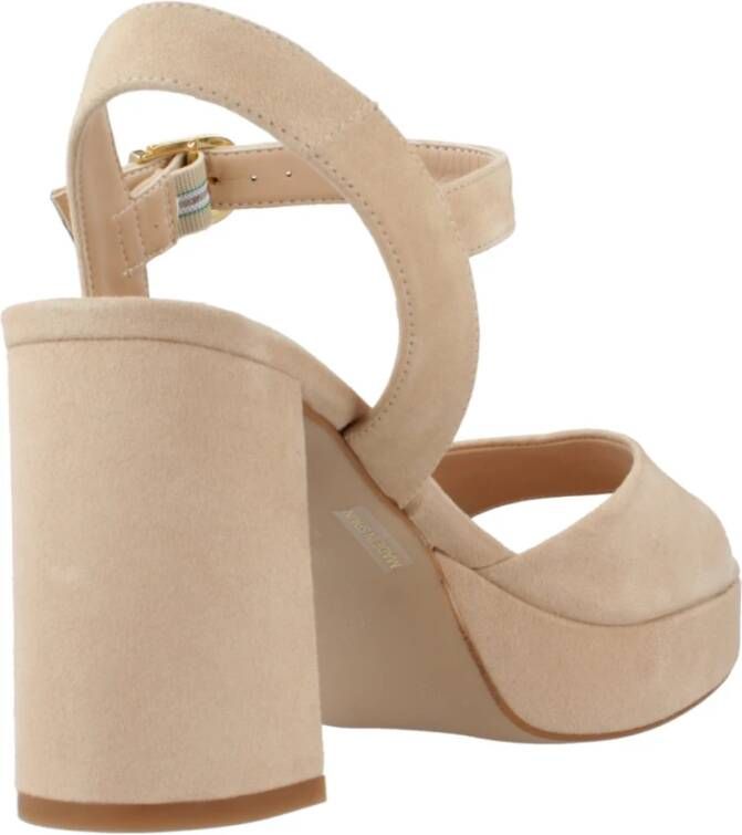 Unisa High Heel Sandals Beige Dames