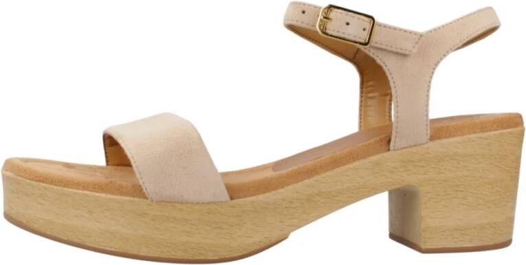 Unisa High Heel Sandals Beige Dames