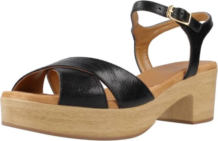 Unisa High Heel Sandals Black Dames