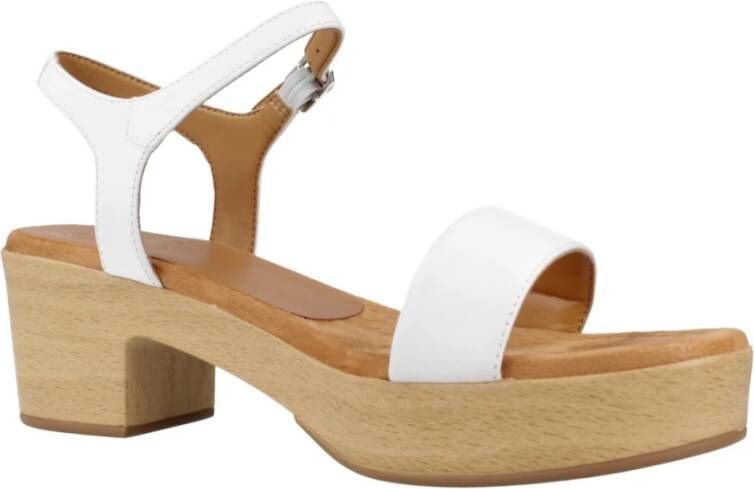 Unisa High Heel Sandals White Dames