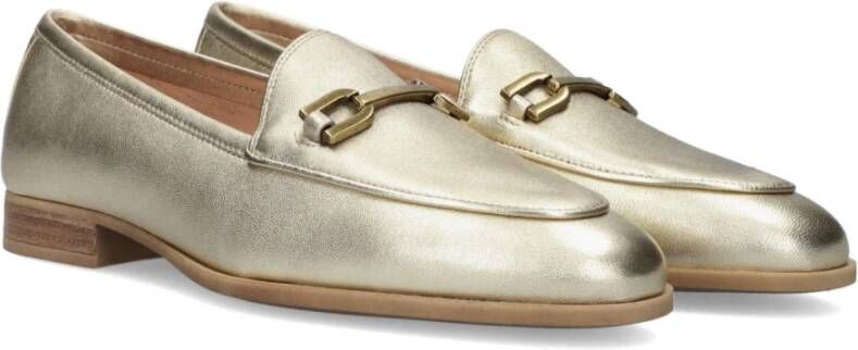 Unisa Metallic Gouden Loafer Dalcy Yellow Dames