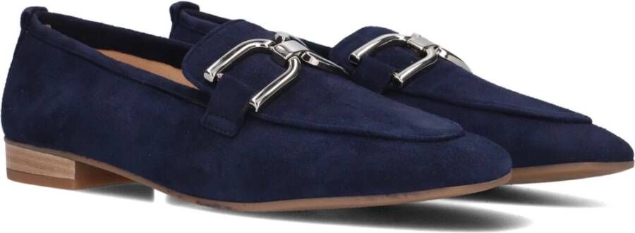 Unisa Navy Suède Instappers Baxter Blue Dames