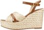 Unisa Plateau Sandalen Brown Dames - Thumbnail 4