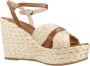 Unisa Plateau Sandalen Brown Dames - Thumbnail 6