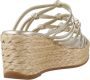 Unisa Platform Wedges Sandalen Yellow Dames - Thumbnail 5