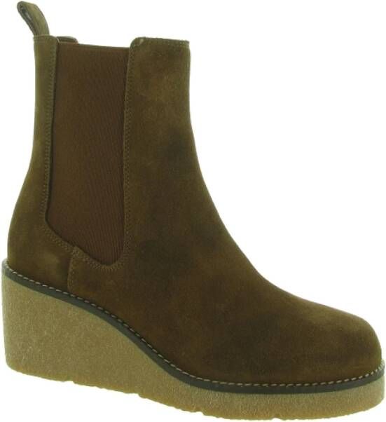 Unisa Stijlvolle Mastic Schoenen Brown Dames