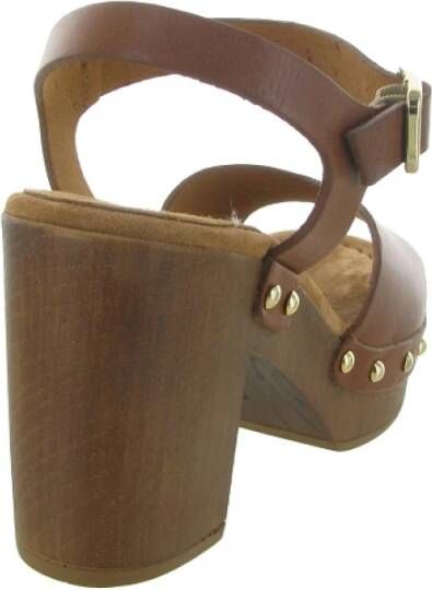 Unisa Stijlvolle Taco Schoenen Brown Dames