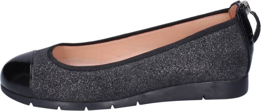 Unisa Synthetisch Leren Ballet Flats Vrouwen Gray Dames