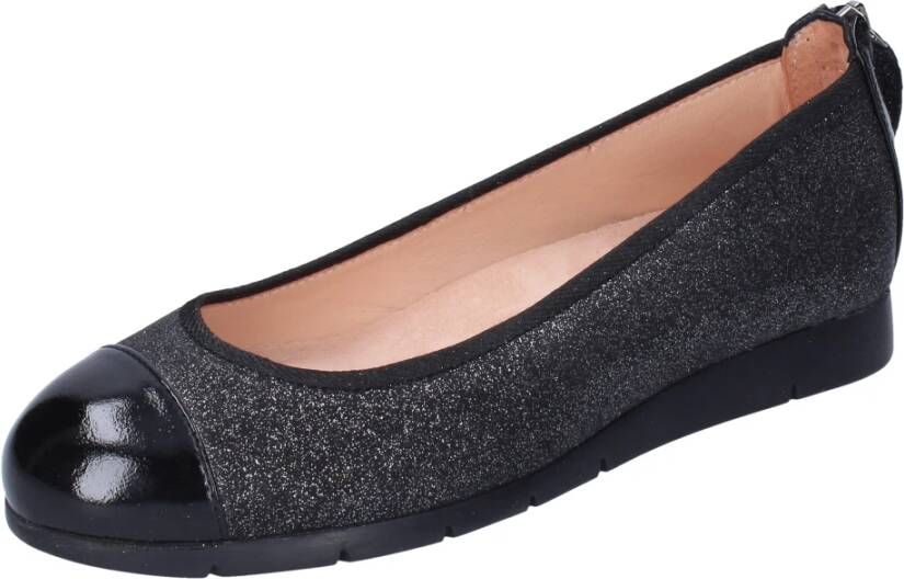 Unisa Synthetisch Leren Ballet Flats Vrouwen Gray Dames