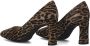 Unisa Taupe Suede Pump Waba Multicolor Dames - Thumbnail 8