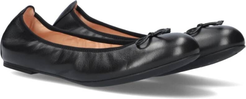 Unisa Zwarte Ballerina Acor met Vrouwelijke Details Black Dames