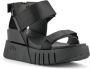 United Nude Delta Run Platte Sandalen Black Dames - Thumbnail 3