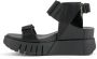 United Nude Delta Run Platte Sandalen Black Dames - Thumbnail 5