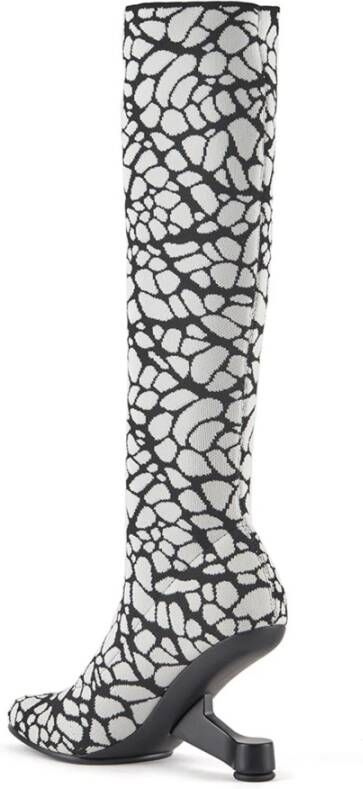 United Nude Eamz Sock Boot White Dames