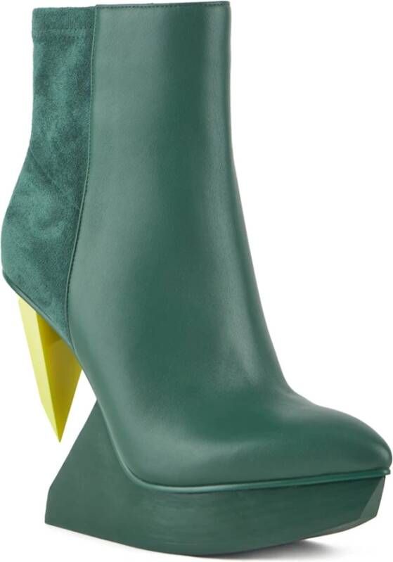 United Nude Edge Bootie Green Dames