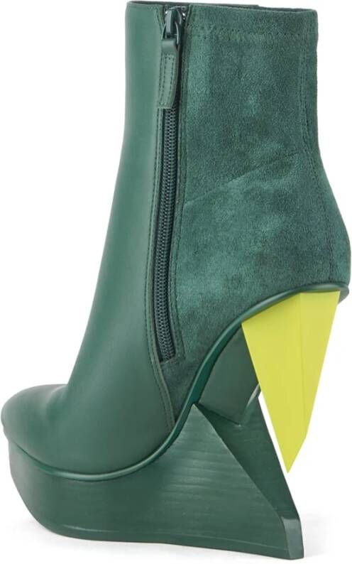 United Nude Edge Bootie Green Dames