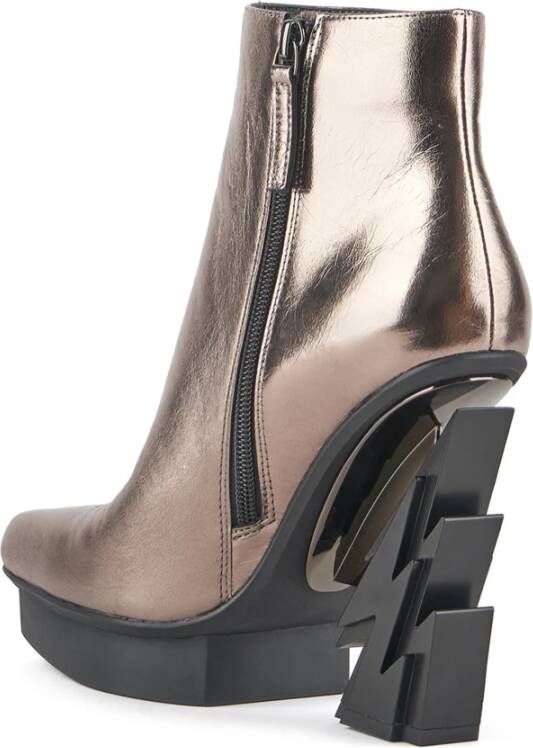 United Nude Glam Square Boot Gray Dames