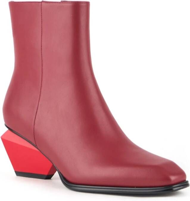 United Nude Jacky Bootie II Red Dames