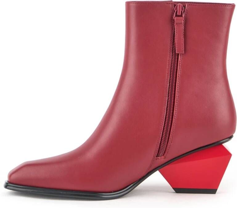 United Nude Jacky Bootie II Red Dames