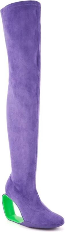 United Nude Mobius Long Boot Hi II Purple Dames