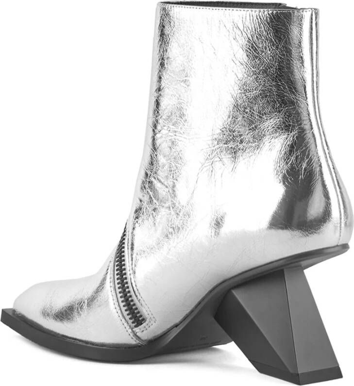 United Nude Rockit Zip Bootie Gray Dames