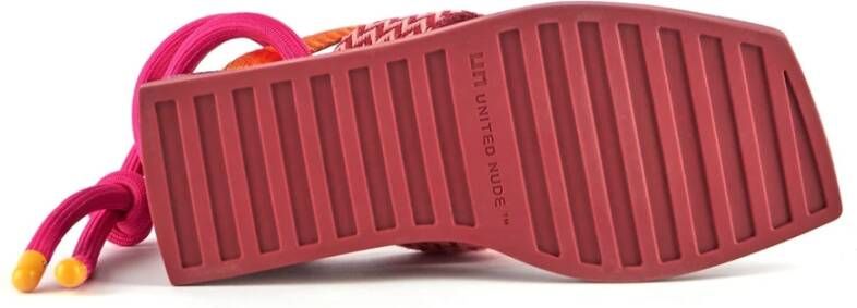 United Nude Sandaal met enkelband Pink Dames