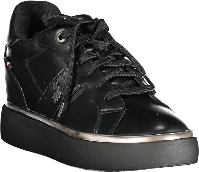 U.s. Polo Assn. Black Sneakers Zwart Dames