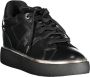 U.s. Polo Assn. Zwarte Vetersneakers met Logo-Detail Black Dames - Thumbnail 2