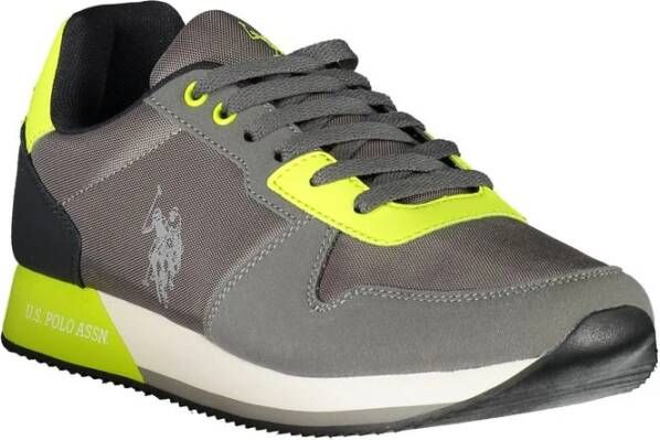 U.s. Polo Assn. Grijze Vetersportschoenen Gray Heren