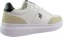 U.s. Polo Assn. Monochrome Casual Sneakers White Heren - Thumbnail 3