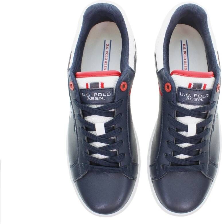 U.s. Polo Assn. Rokko Sneakers Veterschoenen Blue Heren